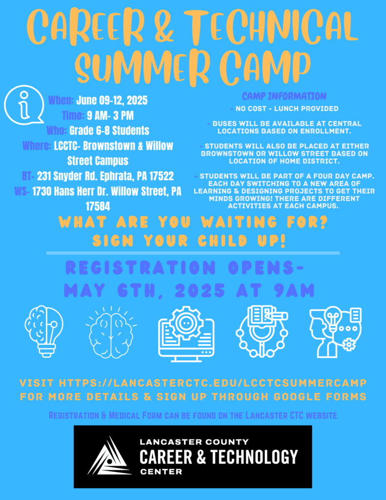 summer camp flyer png