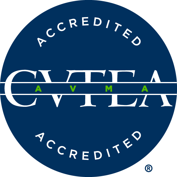 new avma-cvtea accreditation seal
